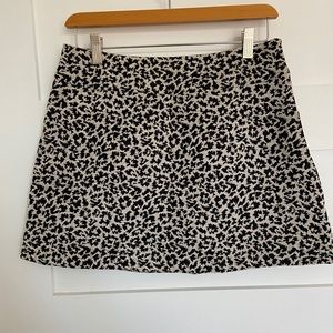 mini leopard Abercrombie & Fitch skirt
